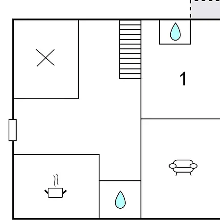 1 Bedroom Stunning In Apartment